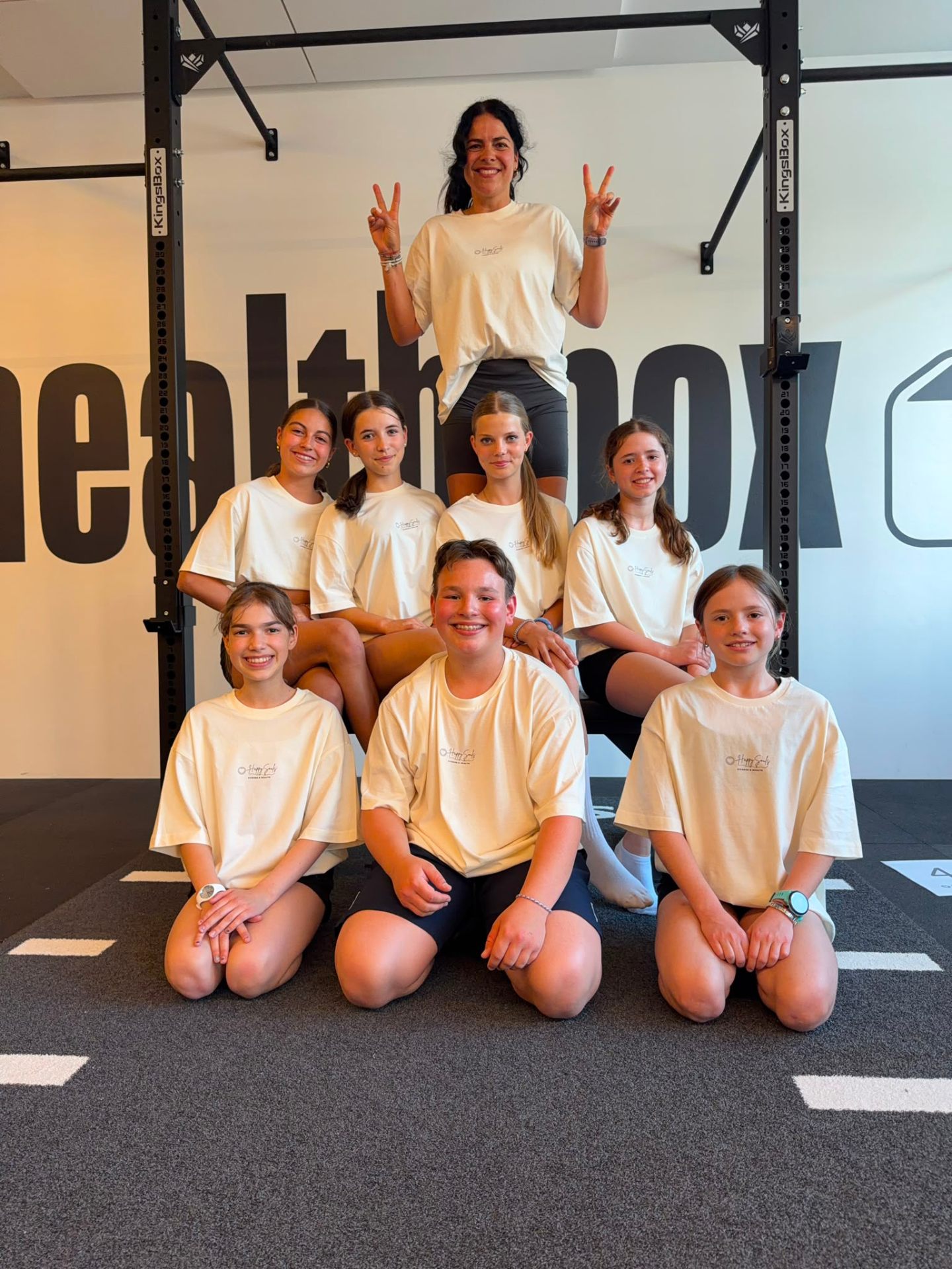 Teens Trainingsgruppe in der Healthbox